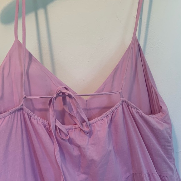 Buddy Love Jaxon Tiered Strappy Maxi Dress Purple - Picture 9 of 13